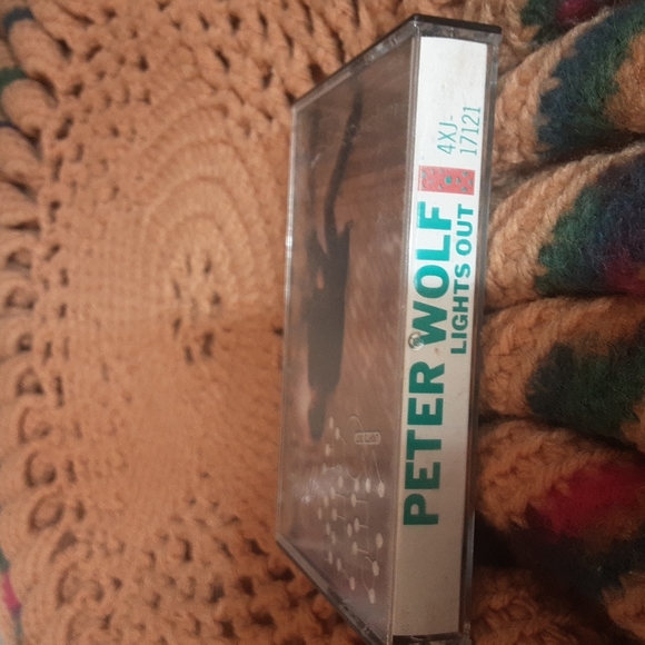 Peter Wolf Light's Out 1984 Original Cassette 80s - Picture 2 of 6